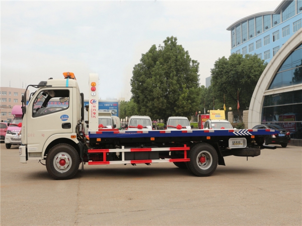 國六東風凱普特一拖二清障車(黃牌)