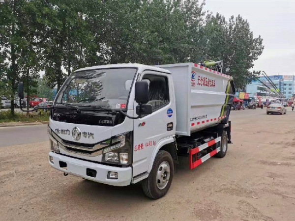 東風小多利卡國六藍牌無泄漏后裝壓縮垃圾車
