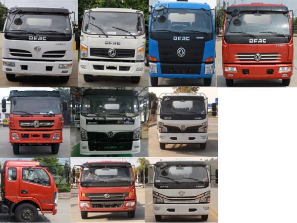 東風(fēng)多利卡國(guó)六8~9方側(cè)裝壓縮式垃圾車(chē)