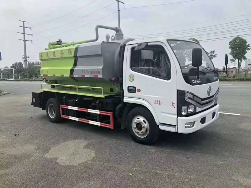 東風(fēng)國(guó)六多利卡D6清洗吸污車