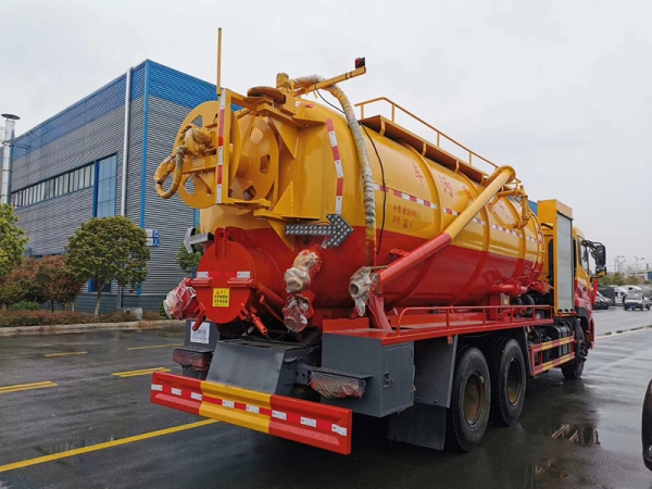 東風天龍21方 清洗吸污車