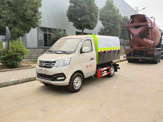 長(zhǎng)安國六3方密封廂式自卸垃圾車