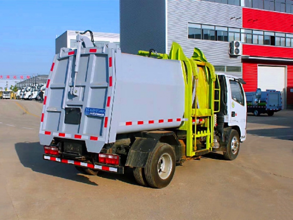 凱馬國六6方藍牌自裝卸掛桶)式垃圾車