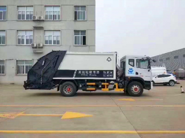 東風多利卡D9國六10~14方壓縮式垃圾車