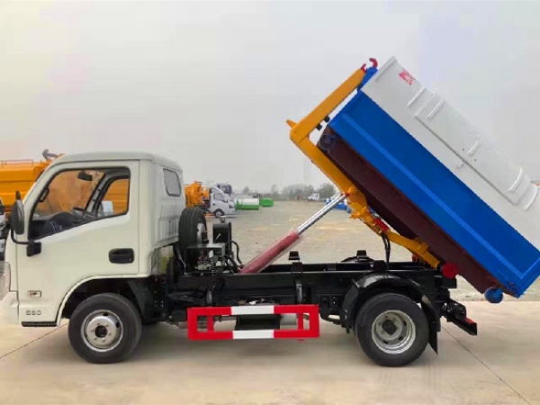 躍進小福星國六3~4方車廂可卸(鉤臂)式垃圾車