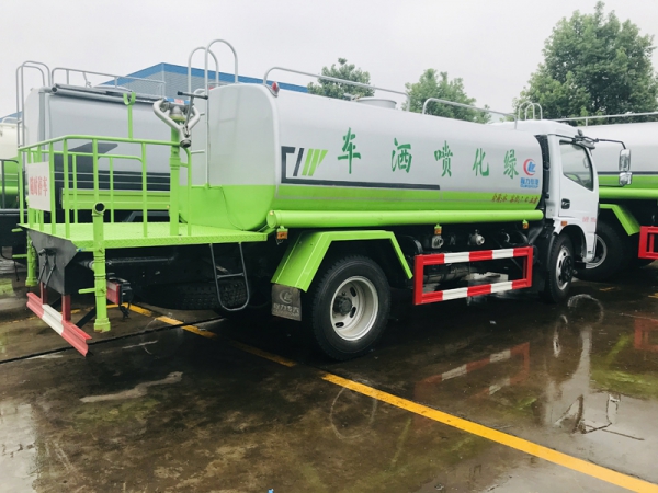 國六10方東風福瑞卡灑水車