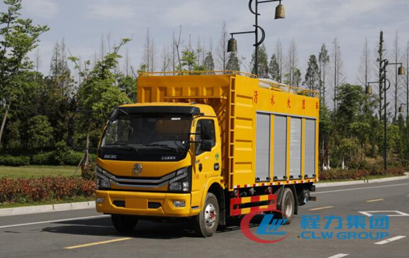 東風(fēng)大多利卡8方污水處理車，凈化車程力廠家直供