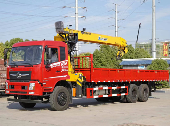 東風D3V后八輪12噸隨車吊