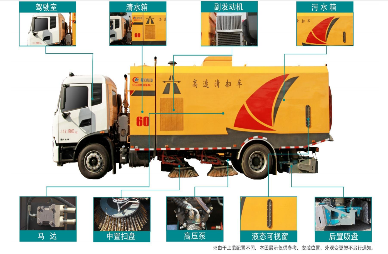 天錦高速清掃車